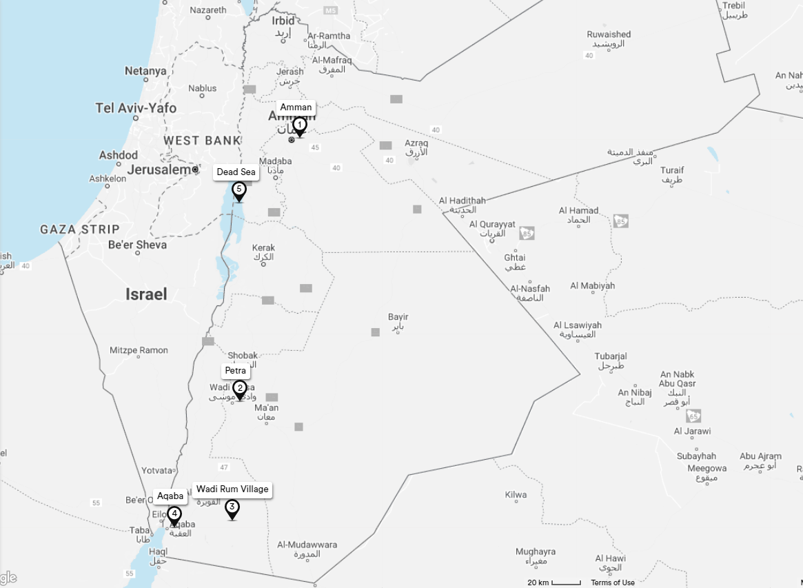 Short Visit to Jordan – 3 Days/ 2 Nights 3