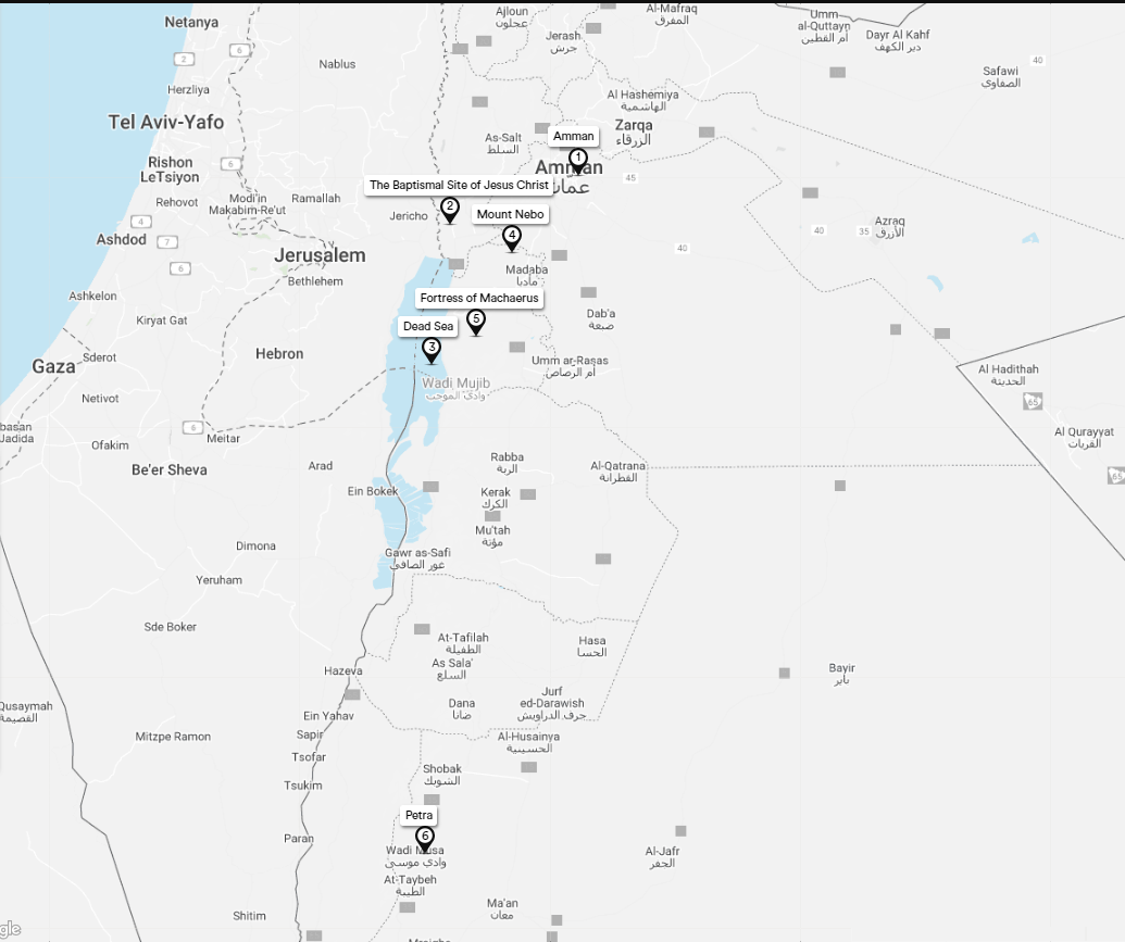 Jordan Biblical Tour - 5 Days/ 4 Nights 3